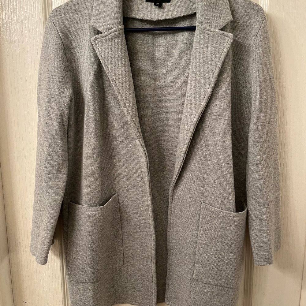 J. Crew sweater blazer. 3/4 sleeves. Size XS.